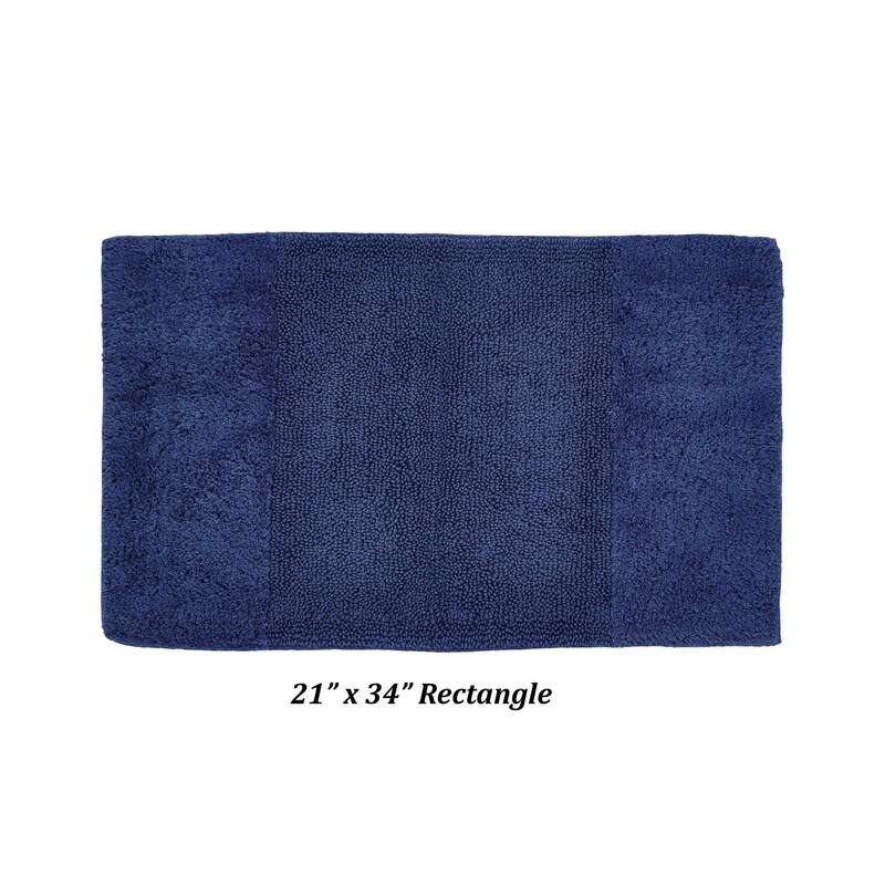 Better Trends Bath Rug 100% Cotton Water Absorbent Tufted Bathroom Rugs for Shower, Sink Mats Machine Wash Granada Collection