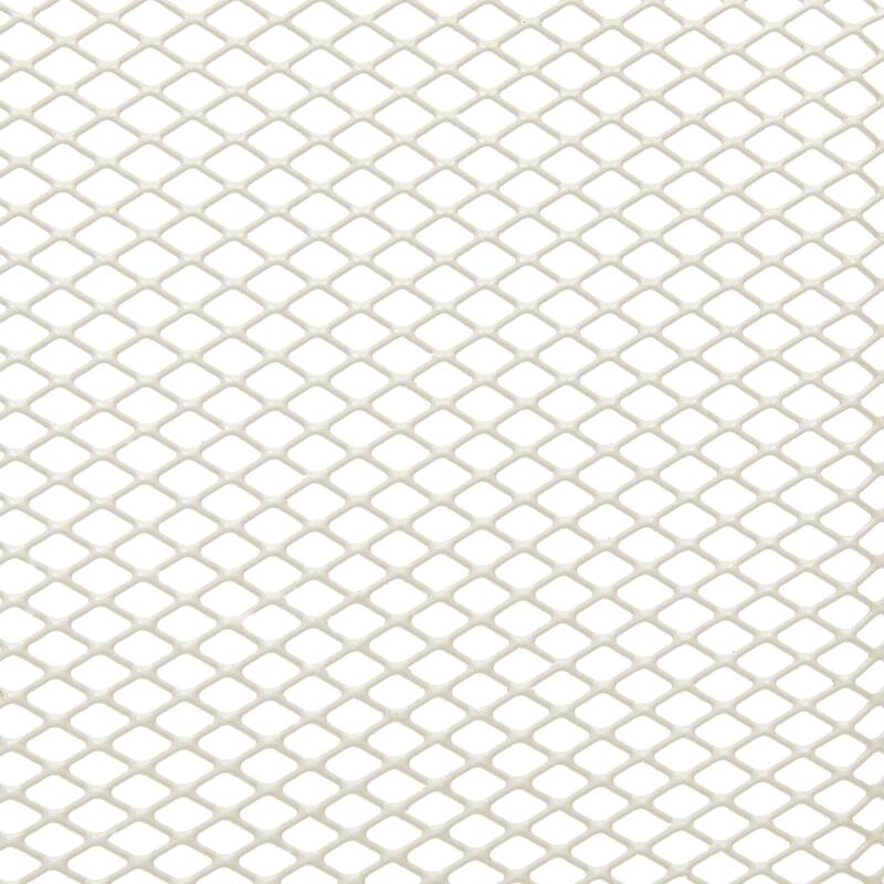 4 Pack Mesh Fruit Basket with Wooden Handles, Square, White, 9.5 x 9.5 x 7 In