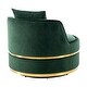 preview thumbnail 26 of 62, 360 Degree Swivel Accent Chair Velvet Modern Upholstered Barrel Chair Over-Sized Soft Chair with Seat Cushion