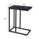 preview thumbnail 34 of 61, Javlergo Set of 2 C-Shaped Sofa Side Table, Small End Table for Living Room, Narrow Bedside/TV Tray Table