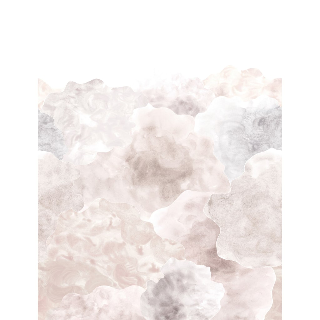 Galerie Wallcoverings Day Dreamers Collection Pink Heaven 78.7-Inches Wide x 9.3-Feet High 4-Panel Wall Mural