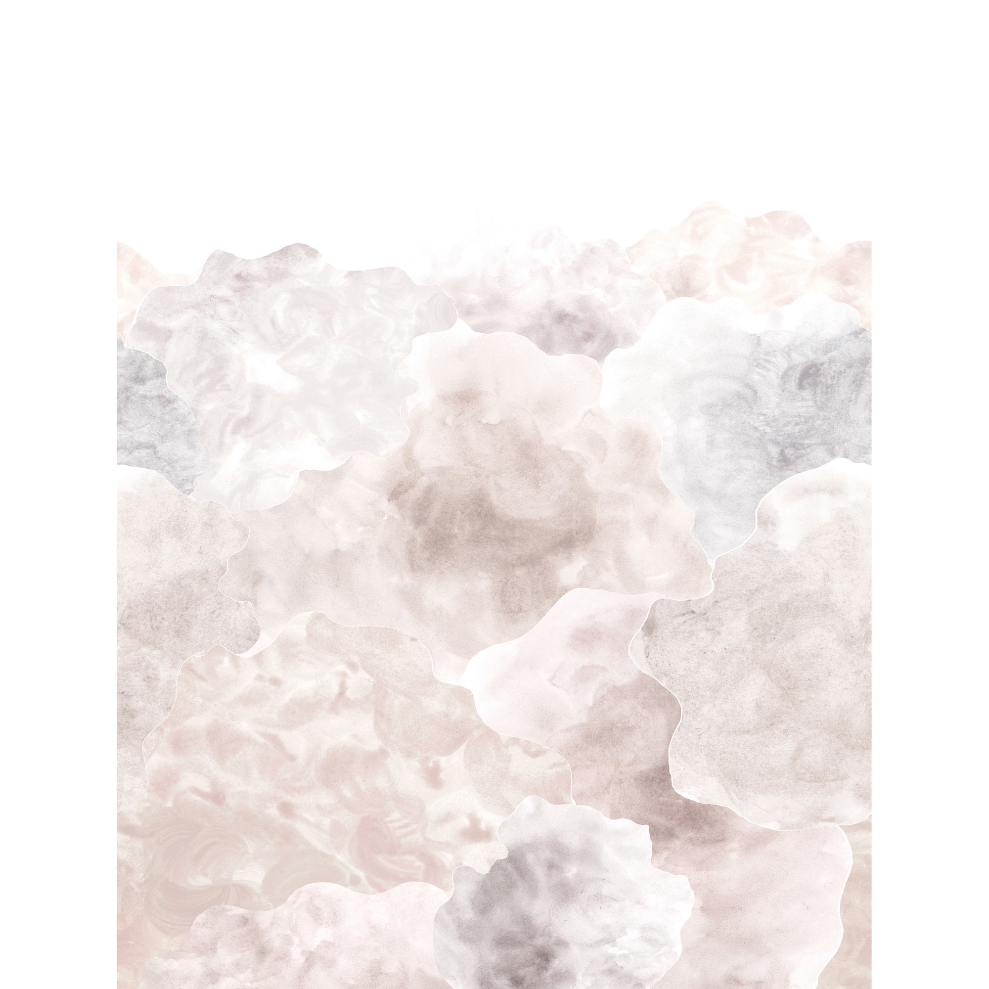 Galerie Wallcoverings Day Dreamers Collection Pink Heaven 78.7-Inches Wide x 9.3-Feet High 4-Panel Wall Mural
