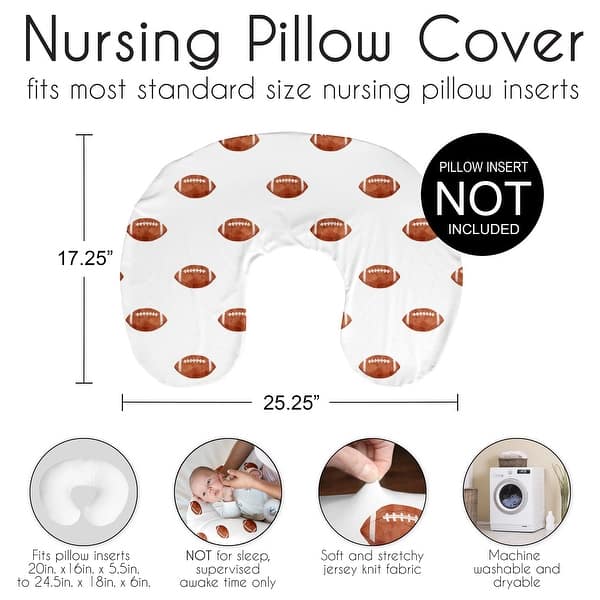 Baby Nursing Pillow Cover, Personalized Nursing Covers For