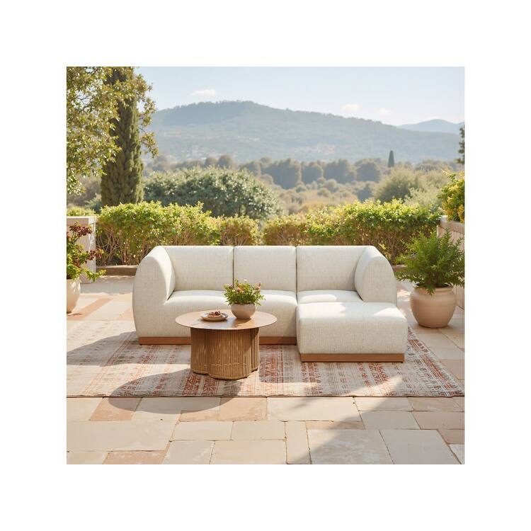 Christy Armless Chair Beige