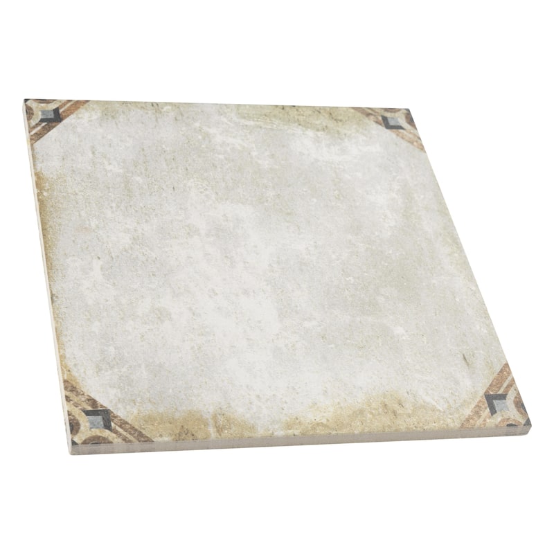 Merola Tile D'Anticatto Decor Savona 8-3/4" x 8-3/4" Porcelain Floor and Wall Tile