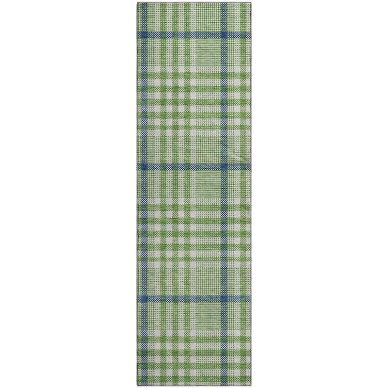 Premium Washable Super Soft Modern Plaid Mayfield Rug