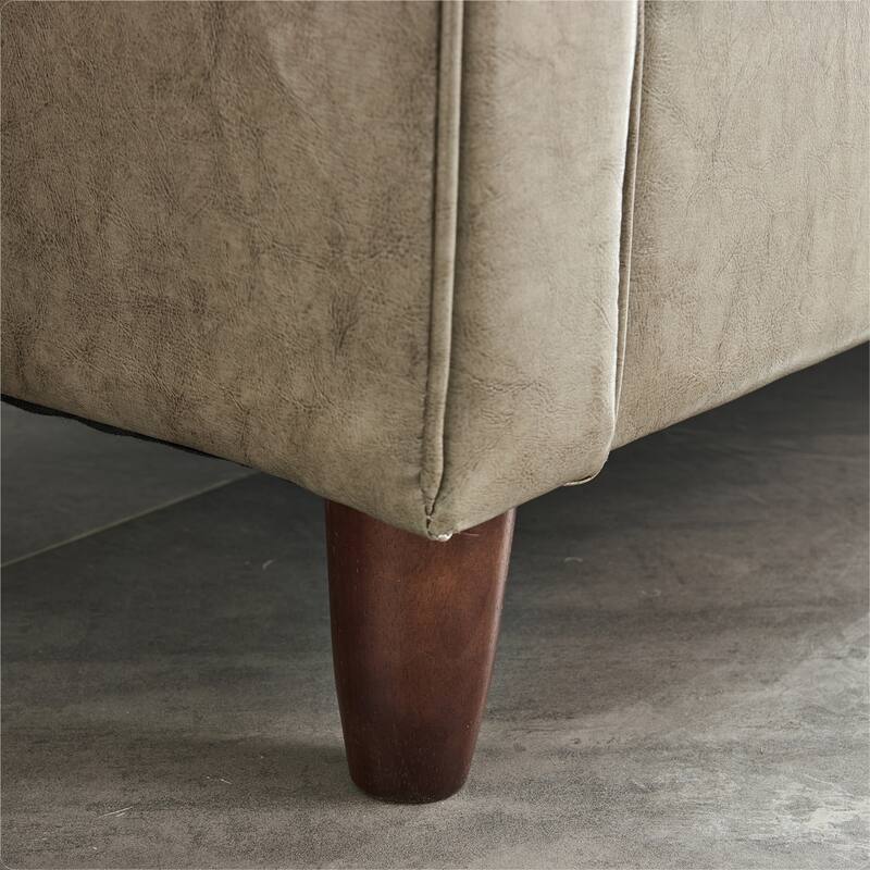Modern Mid-Century Loceseat Sofa For Livingroom