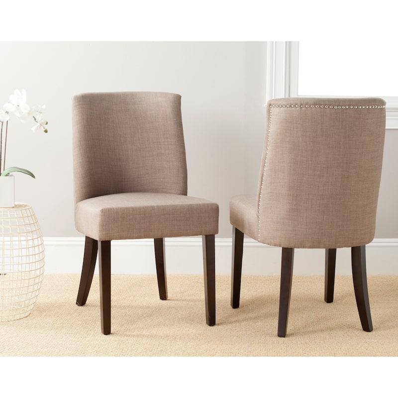SAFAVIEH Home Judy Side Chair - 20"W x 24"D x 35"H - Olive