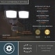 preview thumbnail 4 of 15, Integrated LED Motion Sensor Dusk to Dawn Outdoor Security Flood Light - 180 Range - 70 Ft