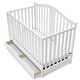 preview thumbnail 51 of 62, Graco Solano 4-in-1 Convertible Crib with Drawer - Converts to Toddler Bed, Daybed, and Full-Size Bed
