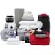 Option Granite Gray / Cherry Red Color Set