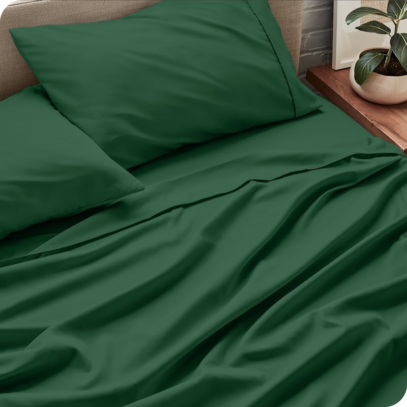 Bare Home 22 Inch Deep Pocket Microfiber Sheet Set