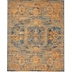 preview thumbnail 6 of 22, Nourison Passion Distressed Persian Antique Gold Teal Area Rug