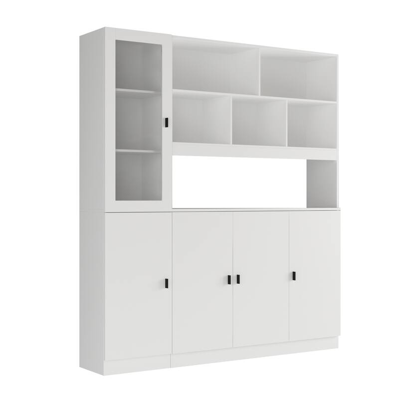 Timechee Combined Bookcase Kitchen Display Pantry Bed