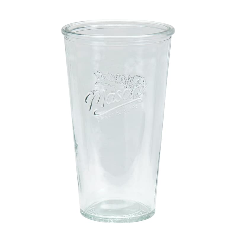 Mason Craft & More 8-piece Glass Tumbler Set (20oz & 15oz)