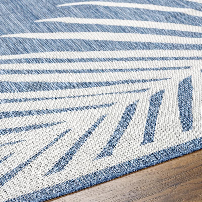 Livabliss Long Beach Outdoor Safe Tropical Area Rug