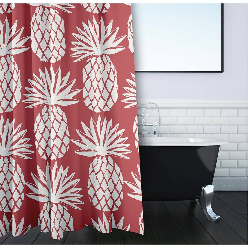 Pineapple Pattern Shower Curtain