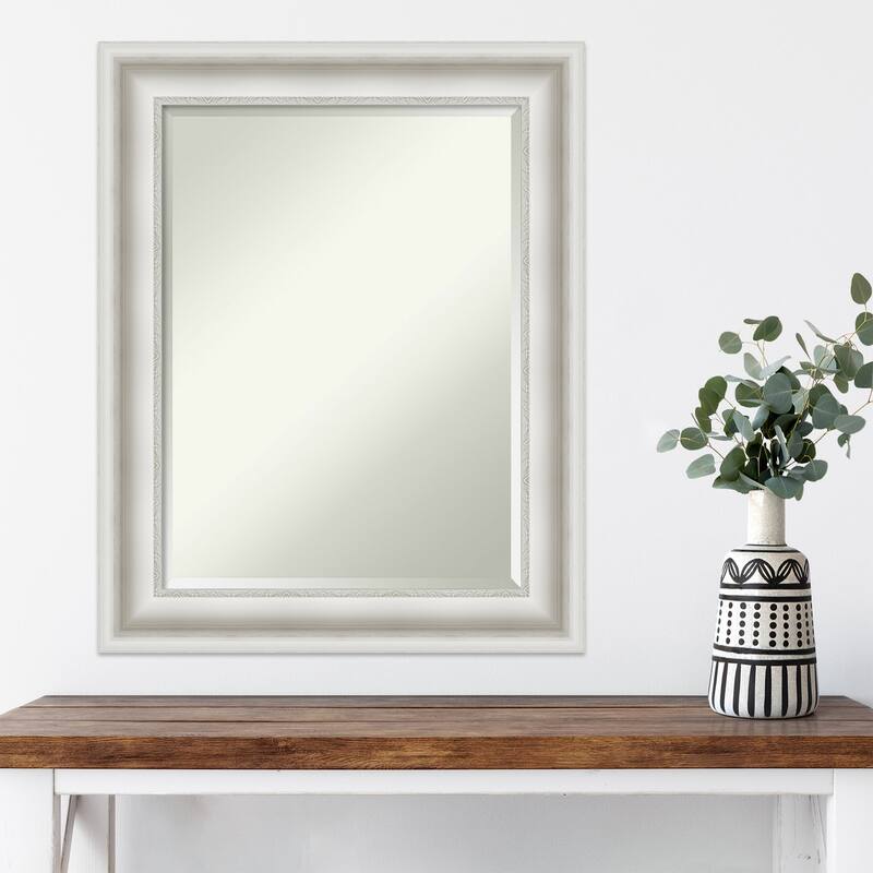 Beveled Wall Mirror - Parlor Black Frame