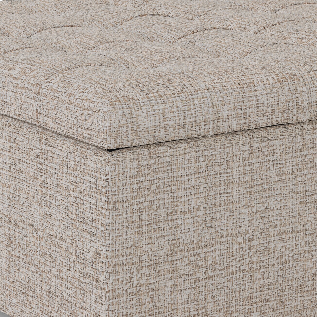 Wyndenhall Elliot Large Transitional Table Ottoman with Storage-image