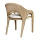 preview thumbnail 8 of 10, Uttermost Kavali Outdoor Wicker Dining Armchair