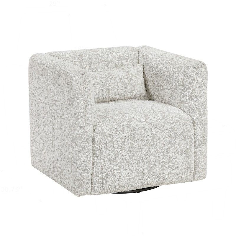 Comfortable Swivel Chair with Plush Upholstery for Relaxing Moments