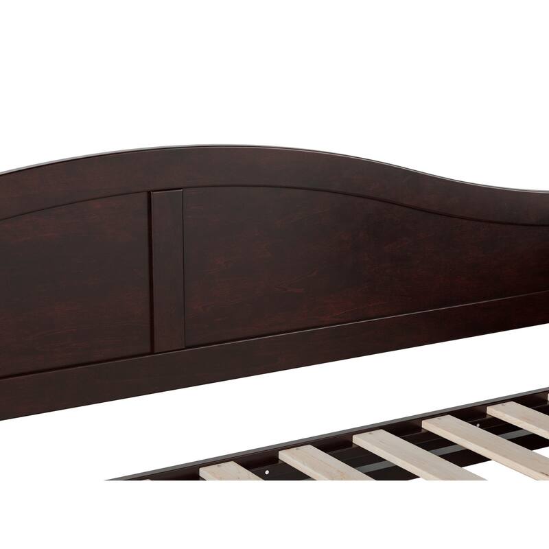 Bohemian Twin Daybed - Espresso Wood Frame - 78.75" L x 40" W x 34.63" H - Durable & Stylish