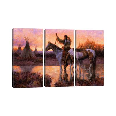 iCanvas "The Return" by Joe Velazquez 3-Piece Canvas Wall Art Set