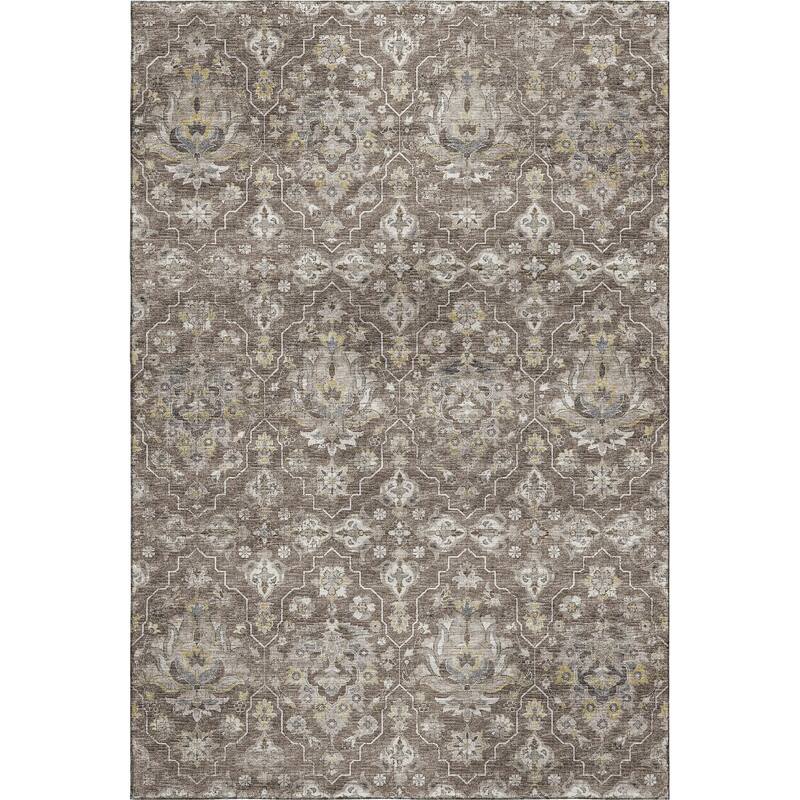 Premium Washable Super Soft Traditional Kashan Mayfield Rug