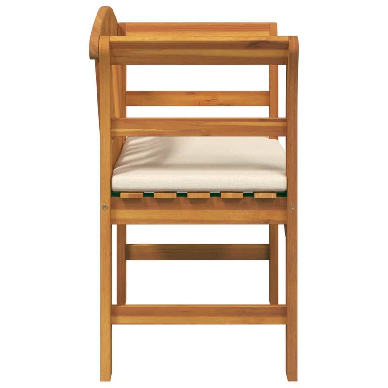 vidaXL Rose Bench Natural in Solid Acacia Wood