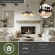 preview thumbnail 9 of 7, Vaxcel Lighting Bryce 9 Light 28-1/2" Wide Chandelier with Elk Accents