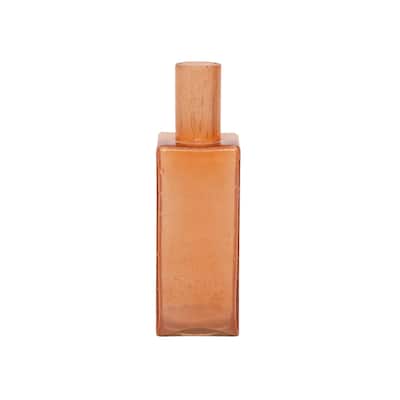 Veli Tabletop Decorative Vase - 13.25" - Orange