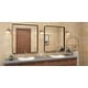 preview thumbnail 19 of 141, Apmir Metal Frame Tempered Glass Bathroom Vanity Mirror for Wall, Cloakroom, Bedroom