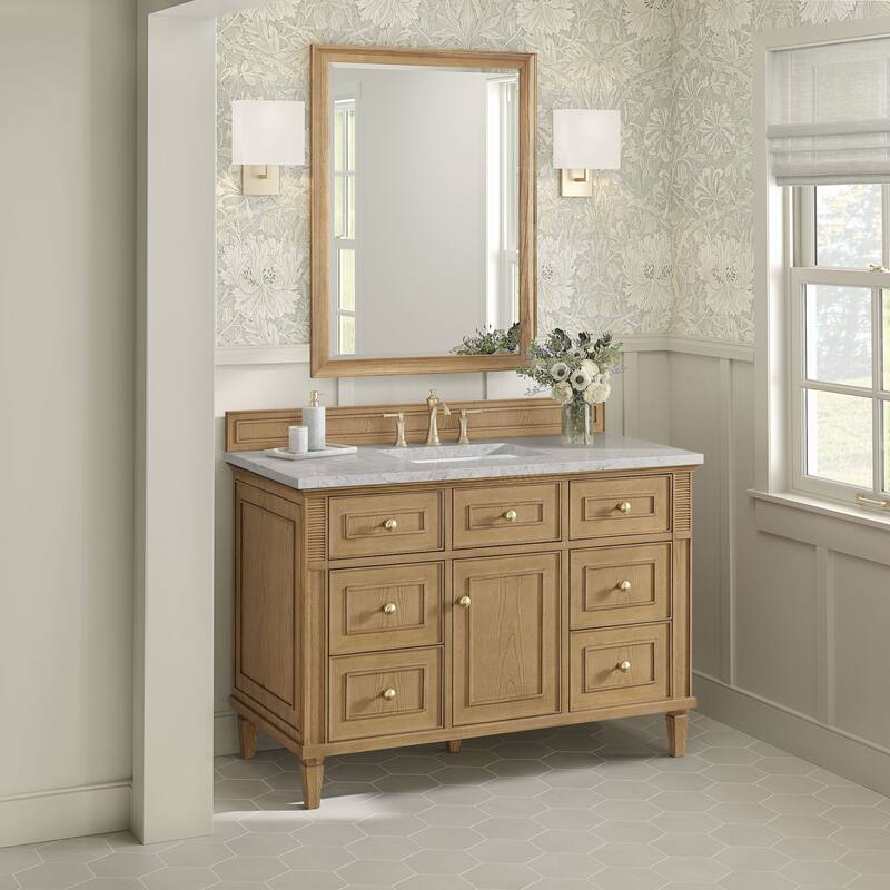 James Martin Vanities 424-V48-FEJP Lorelai 48" Free Standing Single