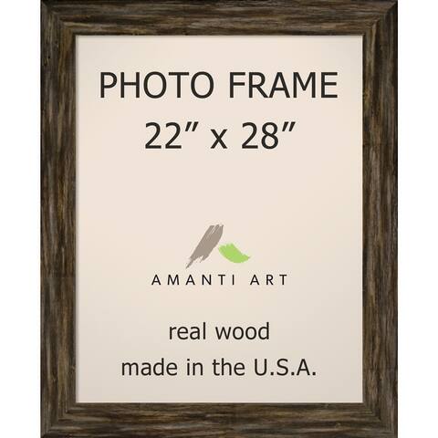 Picture / Photo Frame, Fencepost Brown Narrow