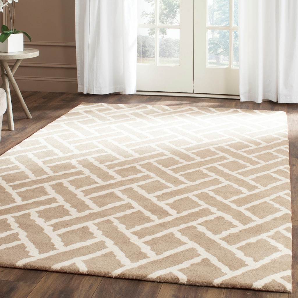 SAFAVIEH Handmade Chatham Ashely Modern Wool Rug