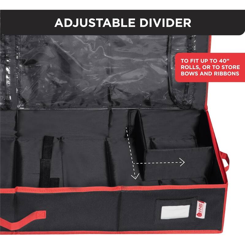 Hold N' Storage - Wrapping Paper Storage Container. Fits up to 27 Rolls 1.37" Diam.