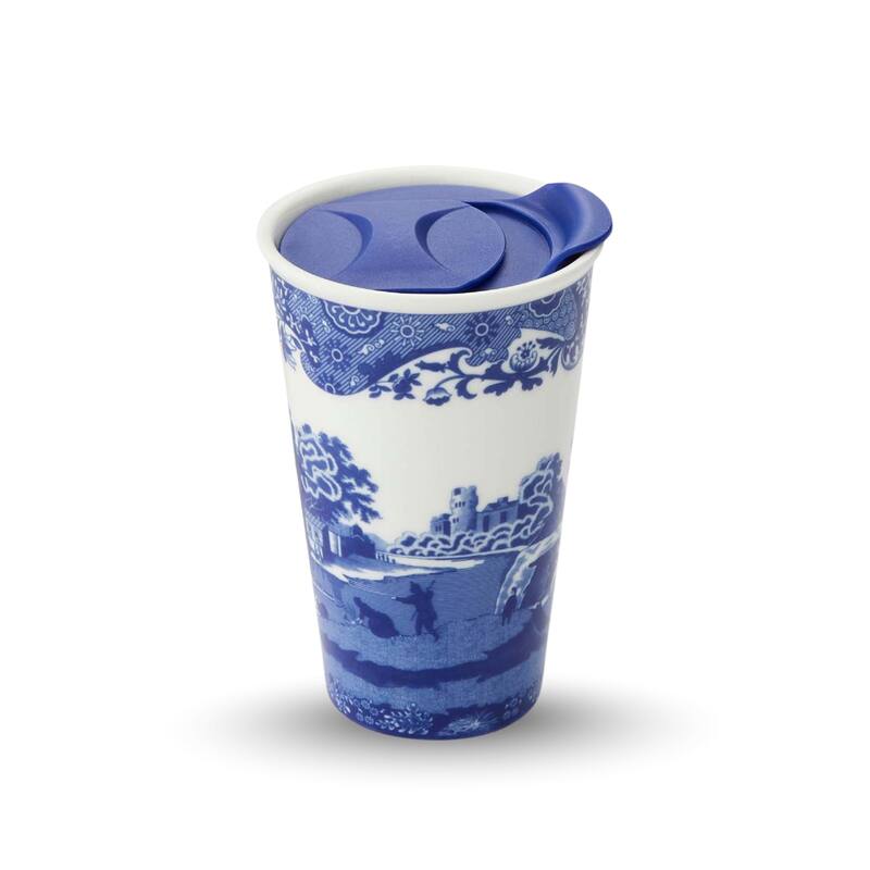 Spode Blue Italian Travel Mug - 8 oz - 8 oz