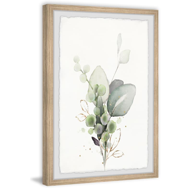 'Where Plants Bloom' Framed Painting Print