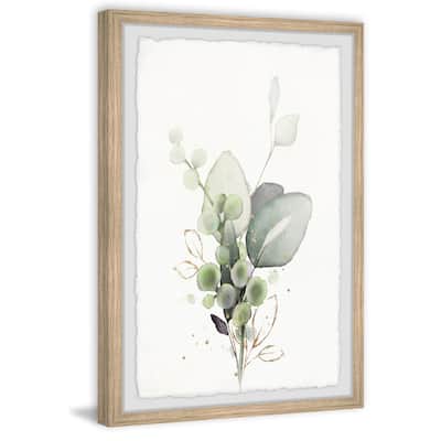 'Where Plants Bloom' Framed Painting Print