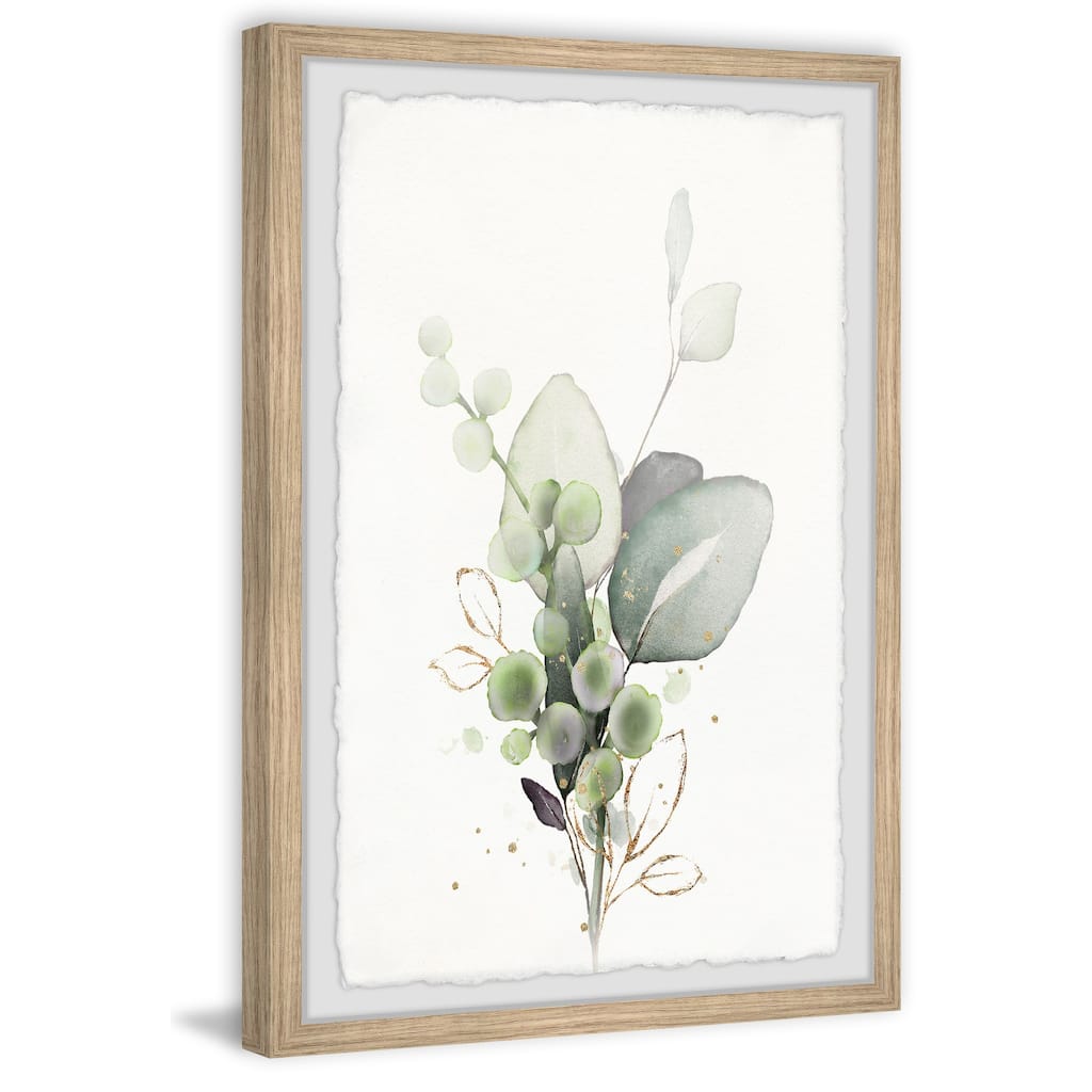 'Where Plants Bloom' Framed Painting Print