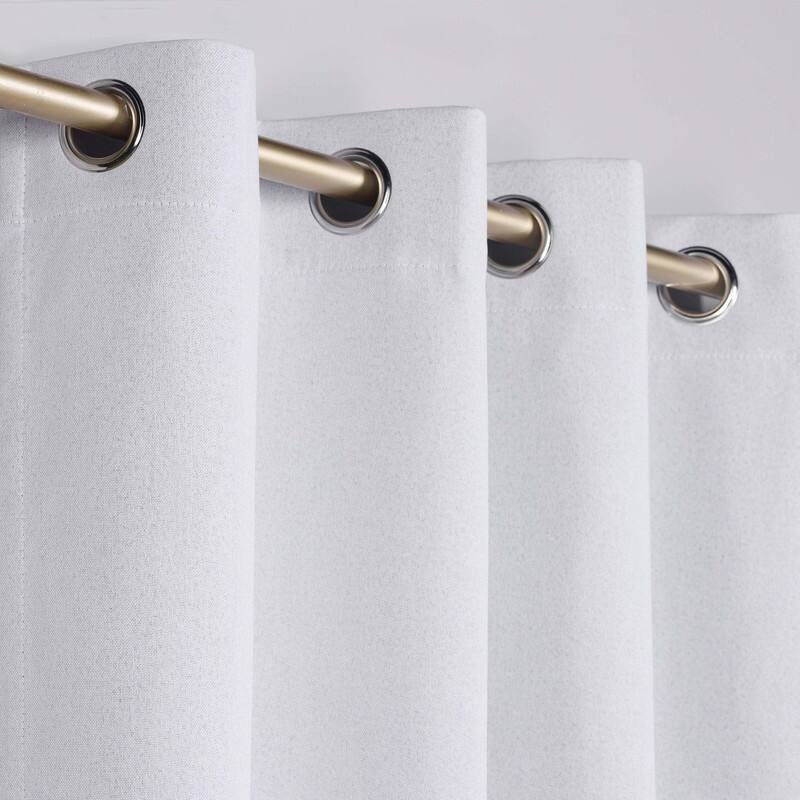 Superior Neal 100% Blackout Grommet Curtains, Set of 2 Panels