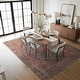 preview thumbnail 58 of 76, Traditional Flat Pile Washable Rug – Pet Friendly, Non-Slip, Ideal for Living Room, Entryway, or Bedroom