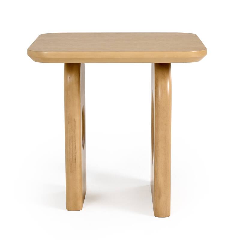 Nova Domus Oshana Modern White Oak End Table