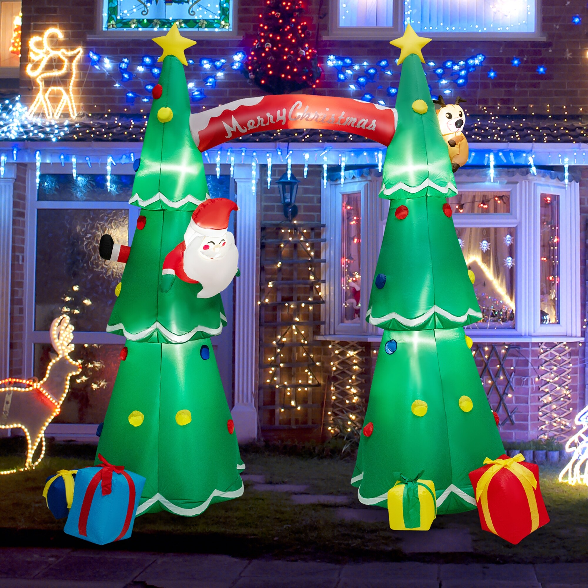 10 foot store inflatable christmas tree