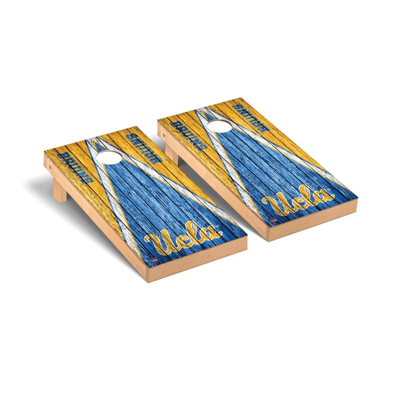 California Los Angeles UCLA Bruins 2x4 Pro Cornhole Boards - V1 - Include Team Bags + LED Lights