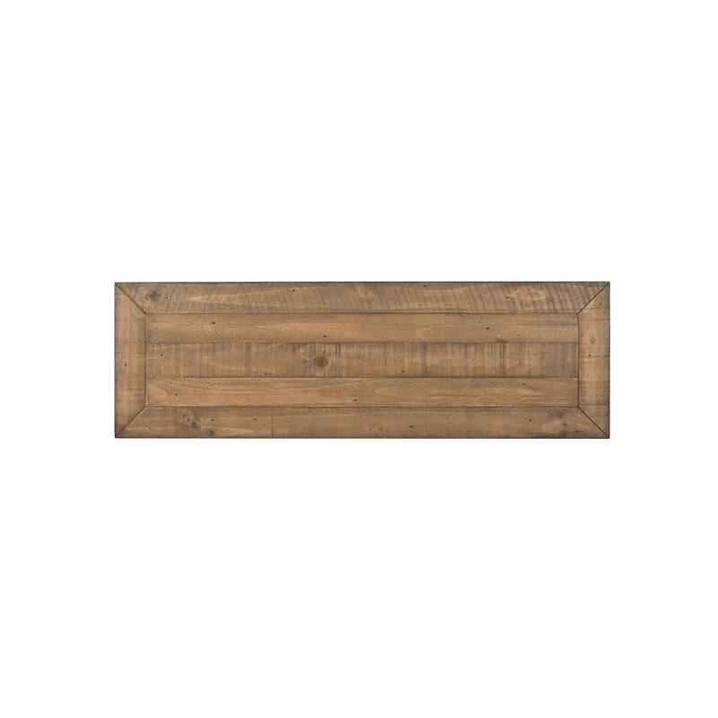 The Gray Barn Downington Solid Wood 2-Drawer Sofa Console Table
