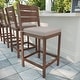 preview thumbnail 2 of 20, Martha Stewart 2PK All-Weather Patio Bar Stools with Seat Cushions - 19.5"W x 22.5"D x 44.5"H