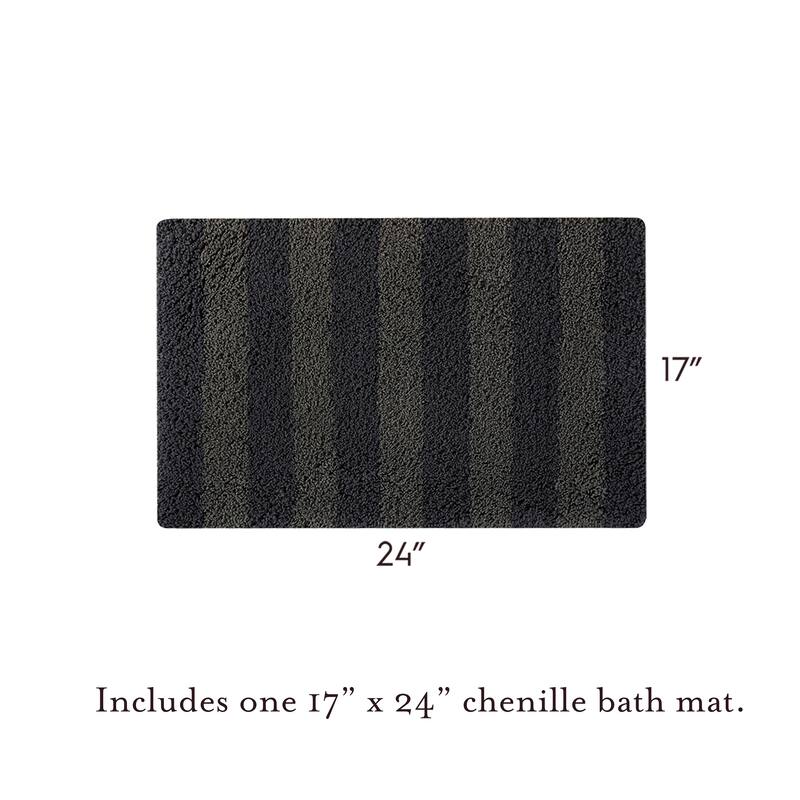 Laura Ashley Eden Stripe Bath Mat