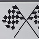preview thumbnail 11 of 14, Twin Size Car Model Bed with Four Wheels, Supported by an Iron Frame
