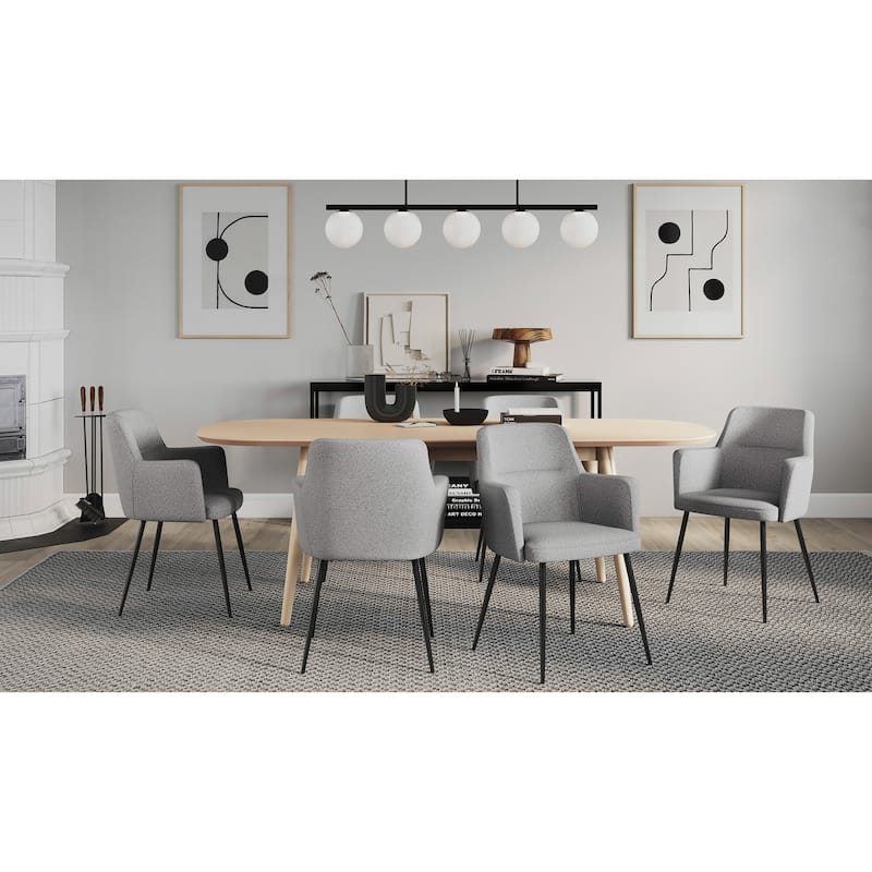 Carson Carrington Duved Contemporary Dining and Accent Chair (Set of 2)